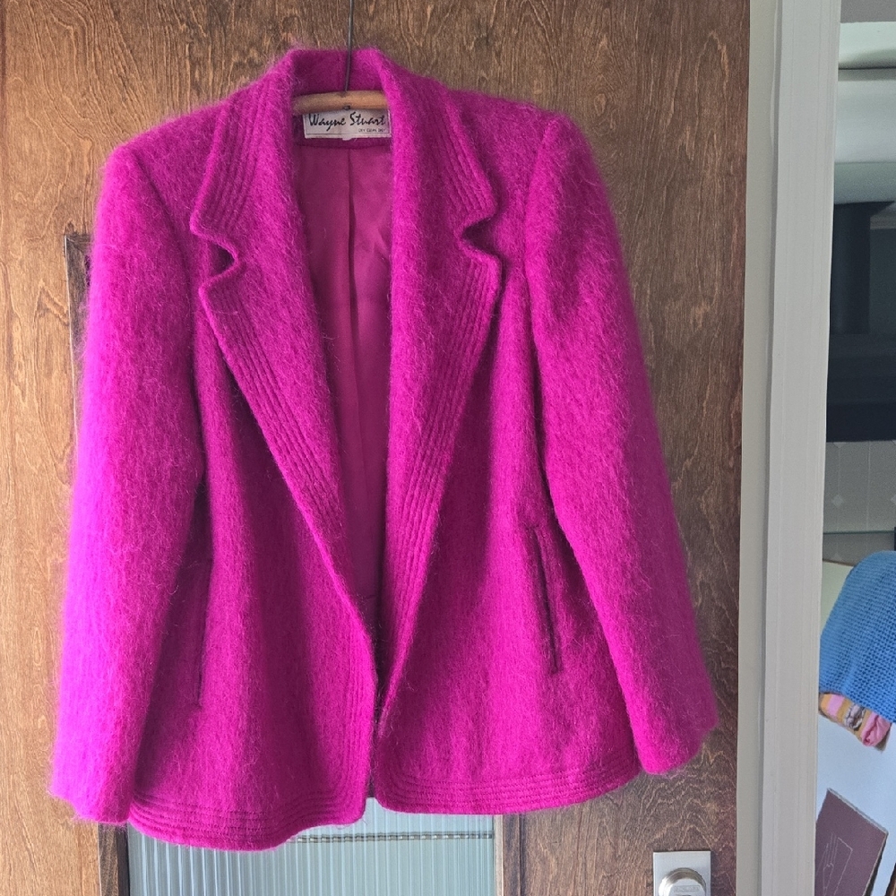 Vintage Wayne Stuart Ladies Jacket Medium Wool
